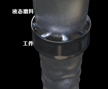 發動機缸體去毛刺，磨料直接噴射發動機缸體