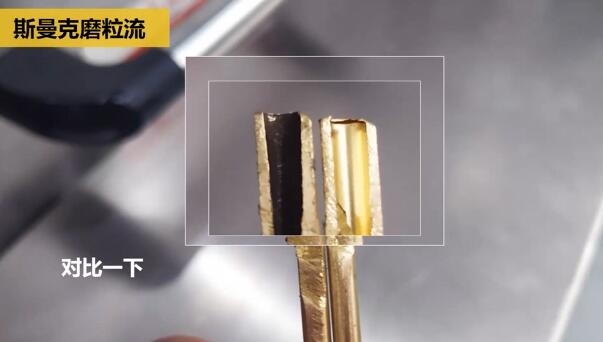 銅管內徑2.3mm，這種孔徑長度比的內孔拋光難度是比較大