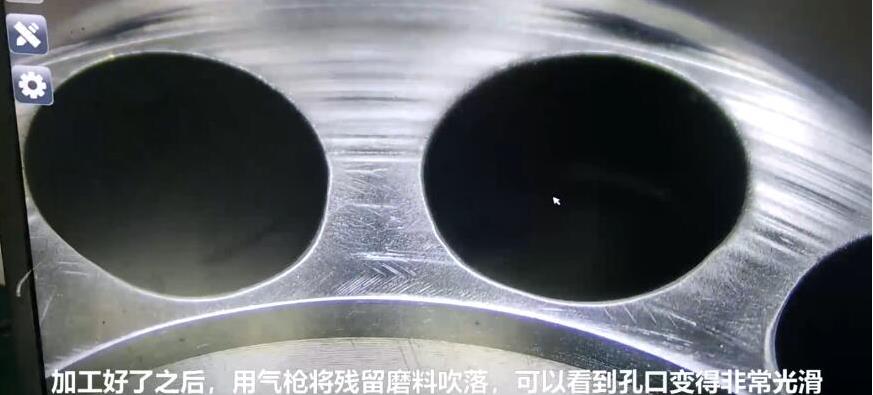 人工看不容易看到的深內孔毛刺,磨粒流拋光機如何去毛刺
